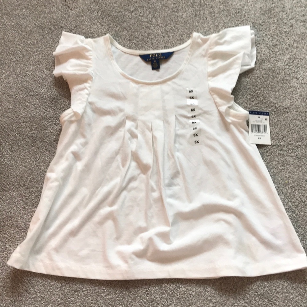 NWT Polo Flutter Sleeve t-shirt size 6x